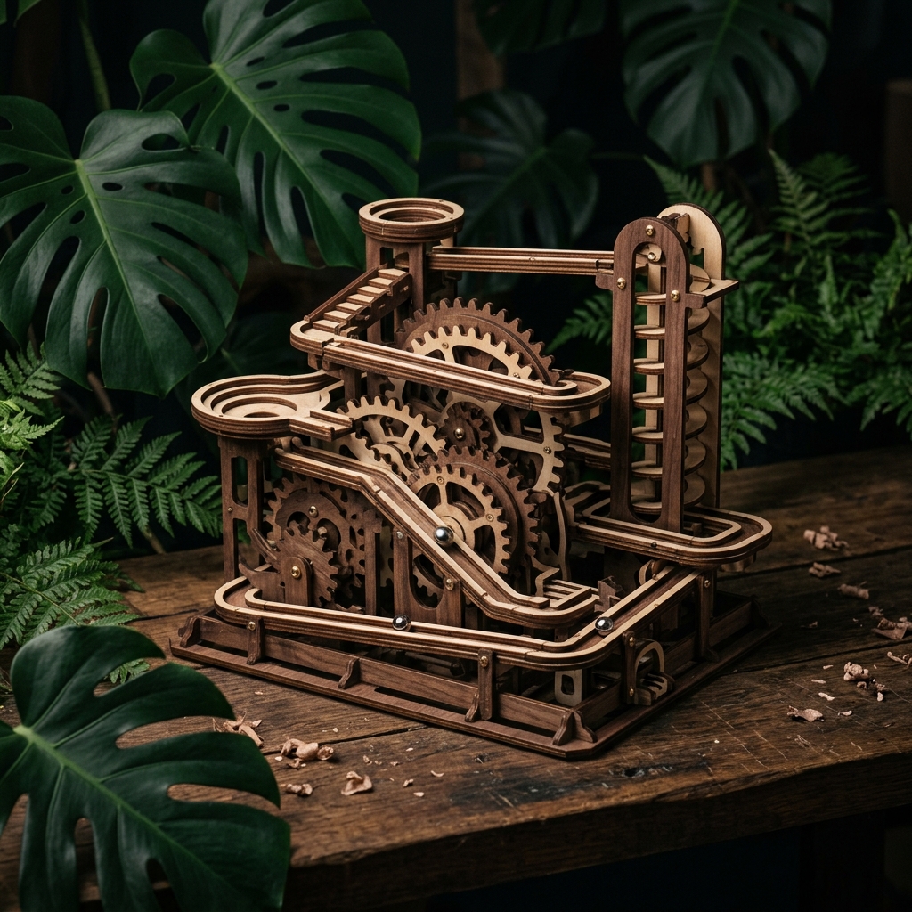 Wooden STEM engineering toy